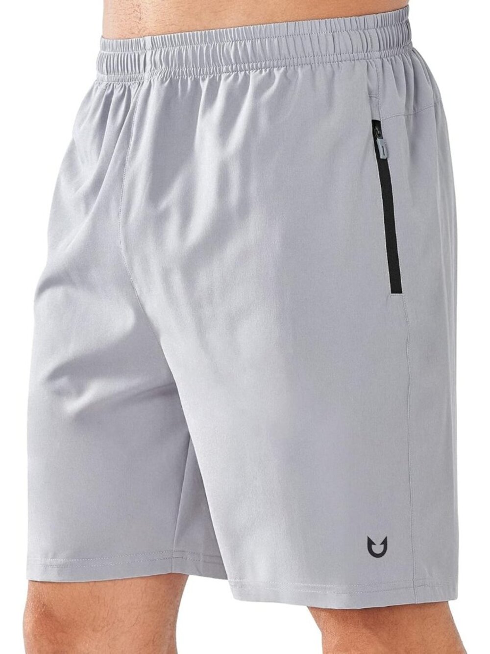 Lightweight Quick-Dry Men's Athletic Running Shorts with Zip Pockets, Perfect